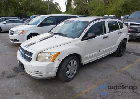 2007 Dodge Caliber Sxt from USA, damaged, VIN 1B3HB48B87D520834